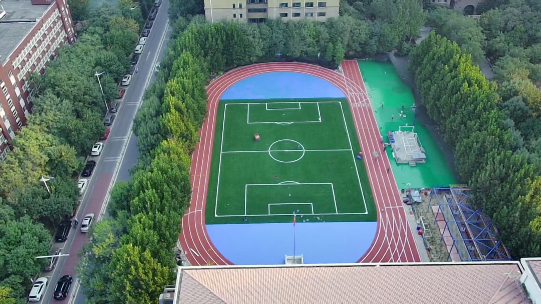 焦作市塑胶跑道施工硅PU球场 - 厂家